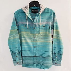 *NWT* Dakine Brighton Flannel Hoodie